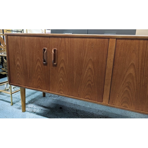 139 - SIDEBOARD, 162cm x 46cm x 69cm vintage 1960s.