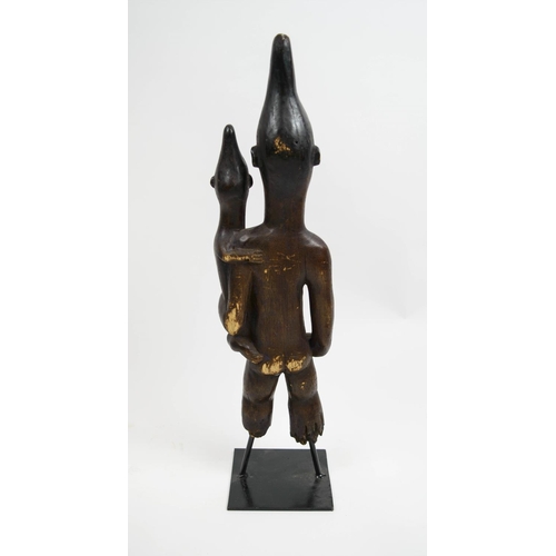 122 - IBIBIO MATERNITY FIGURE, 75cm H.