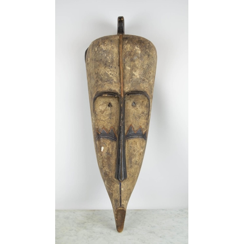 127 - FANG BYERI MASK, 80cm H, from Gabon.