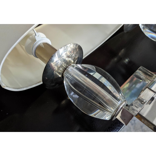 448 - RICHARD TAYLOR COCO WALL LIGHTS, a set of four, 34cm H. (4)