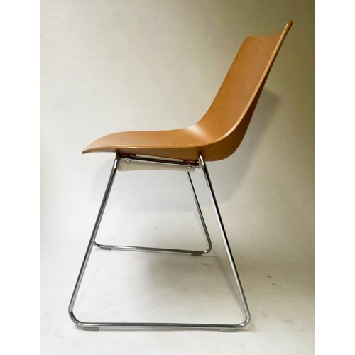 432 - ALLERMUIR CURVE CHAIRS, a set of 6, 83cm H, by Pearson Lloyd design. (6)