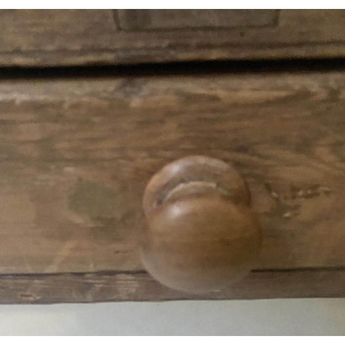 215 - FARMHOUSE TABLE, 200cm x 75cm x 75cm H, 19th century English Country House style, planked pine with ... 
