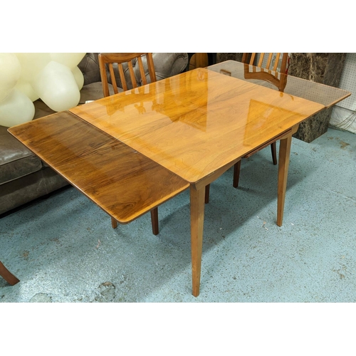 455 - GPLAN DINING CHAIRS, a set of 4, 91cm by Leslie Dandy, and matched dining table, 94cm x 89cm x 75cm.