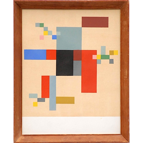 109 - SOPHIE TAEUBER-ARP 'Untitled', 1956, pochoir, 30.5cm x 24cm, framed and glazed.