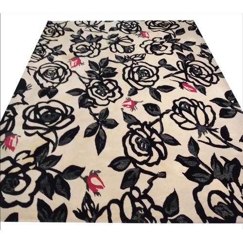 355 - RUG COMPANY CANVAS ROSE CARPET By Lulu Guiness, 304cm x 215cm.