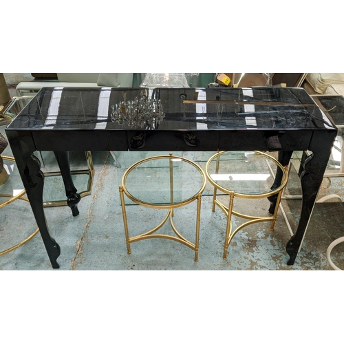 380 - REEVES DESIGN LOUIS CONSOLE TABLE, 43cm D X 82cm H x 126cm W.