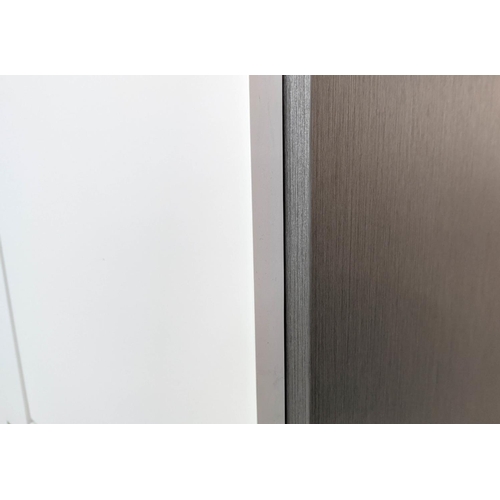 453 - TISETTANTA WARDROBE, 152cm x 70cm x 244cm, two compartments hanging rail in each.