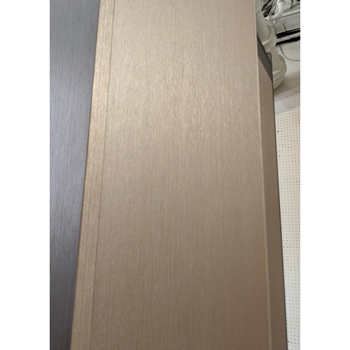 453 - TISETTANTA WARDROBE, 152cm x 70cm x 244cm, two compartments hanging rail in each.