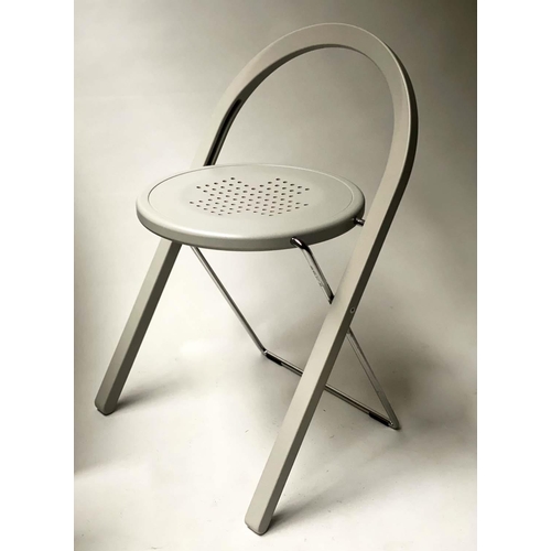 437 - BLA STATION BEPLUS CHAIRS, a set of eight, by Borge Lindau, 72cm H. (8)