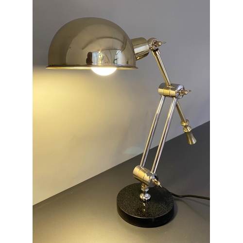 525 - DESK LAMP, 45cm x 15cm, Art Deco style design.