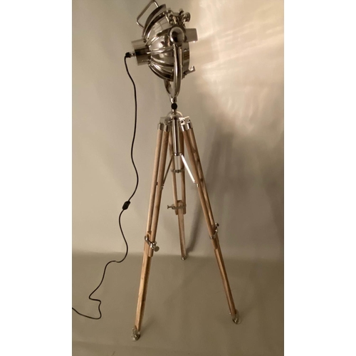 553 - FLOOR LAMP, studio style design, 153cm H.