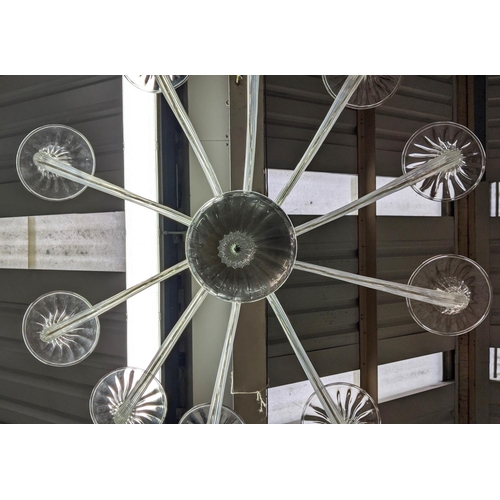 450 - VILLAVERDE JOYA CHANDELIER, 70cm drop minus ceiling rose approx, 10 branch.