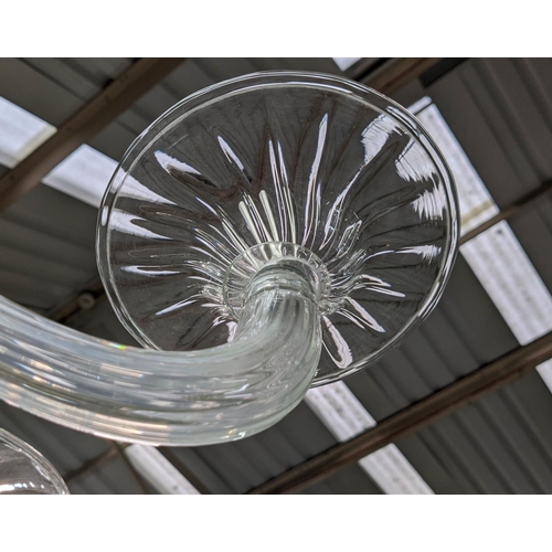 450 - VILLAVERDE JOYA CHANDELIER, 70cm drop minus ceiling rose approx, 10 branch.