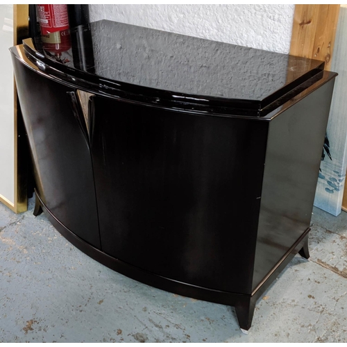 459 - CABINET, 120cm x 68cm x 90cm, two doors, enclosing two compartments with shelf and lined drawer.