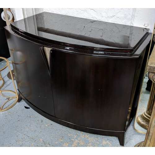 460 - CABINET, 120cm x 68cm x 90cm, two doors, enclosing two compartments with shelf and lined drawer.