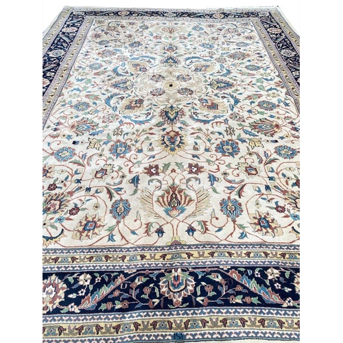 23 - FINE MOHTASHAM DESIGN CARPET, 345cm x 245cm.