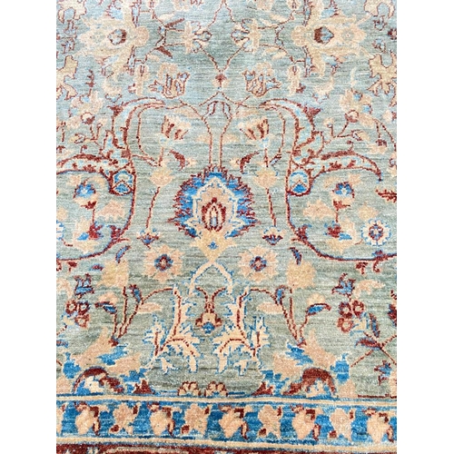 11 - FINE SULTANABAD DESIGN CARPET, 300cm x 240cm.