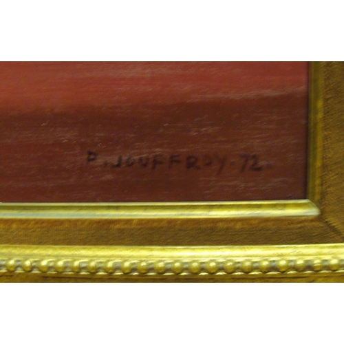 47 - PIERRE JOUFFROY (French, 1912-2000) 'Still Life of Fruit', 1972, oil on canvas, signed and dated low... 