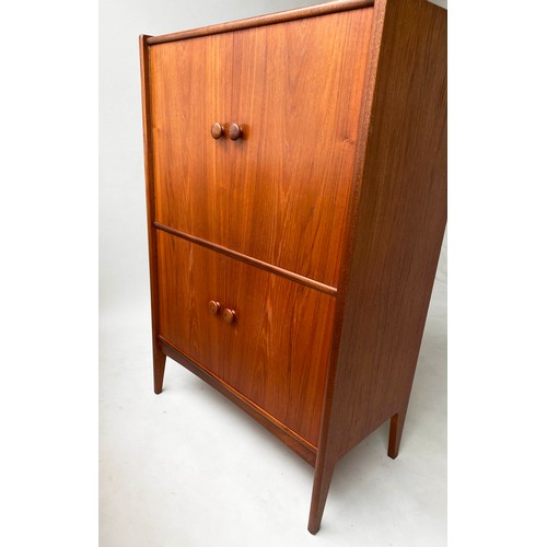 606 - 'A YOUNGER LTD' CABINET, 84cm x 45cm x 129cm H, 1970's Scottish mahogany, with four doors and fitted... 