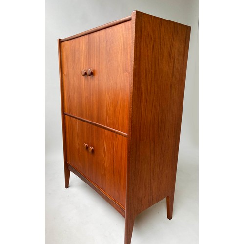 606 - 'A YOUNGER LTD' CABINET, 84cm x 45cm x 129cm H, 1970's Scottish mahogany, with four doors and fitted... 