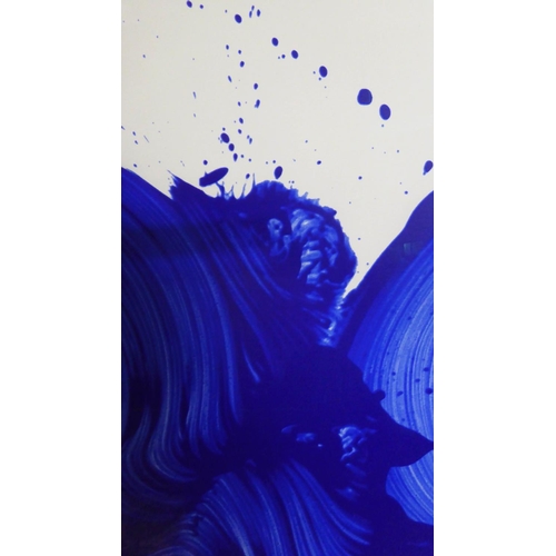 76 - JAMES 'JAMIE' NARES (British, b.1953) 'I am Blue', 2017, screenprint, signed, dated numbered 33/45 i... 