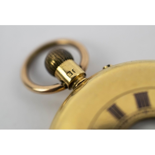 6 - VICTORIAN 18CT GOLD POCKET WATCH, London 1883, the movement inscribed Bryer & Sons, London, white en... 