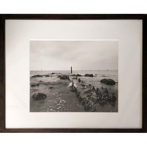 52 - PETER CATTRELL (Scottish, b.1959) 'Coast at Irvine, Scotland', 1992, silver gelatin print, signed ve... 