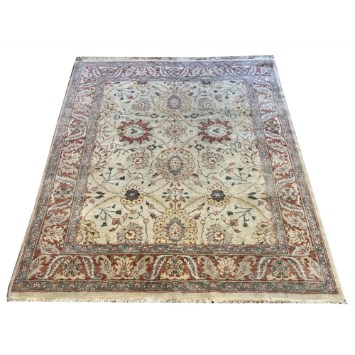 109 - OUSHAK RUG, 200cm x 172cm