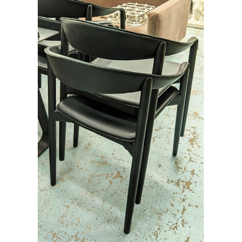 654 - FREITFRAU STELLA CHAIRS, a set of ten each, 58cm W x 83cm H, by Patrick Frey. (10)