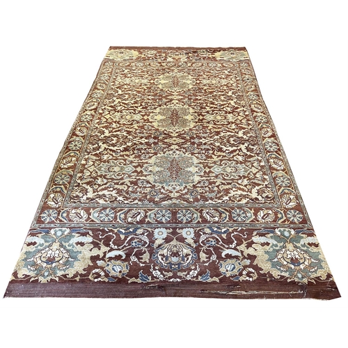 110 - POLONAISE DESIGN CARPET, 328cm x 183cm.