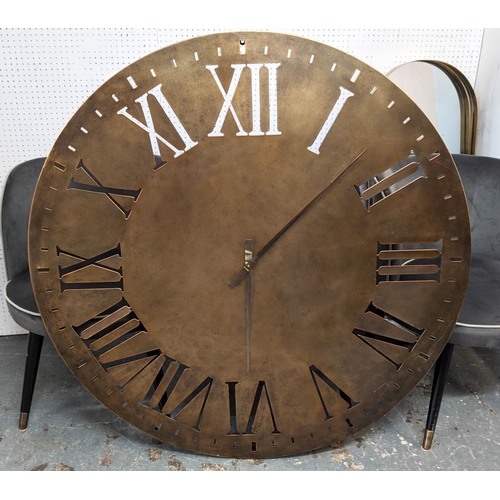 636 - ARCHITECTURAL CLOCK FACE, 126cm diam.