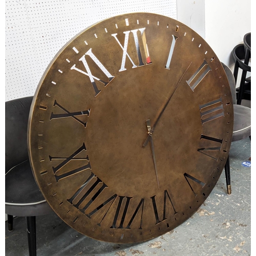 636 - ARCHITECTURAL CLOCK FACE, 126cm diam.