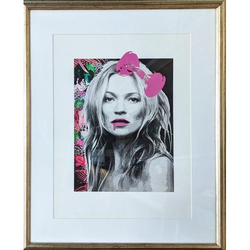 62 - DEATH NYC (American, b.1979) 'Hello Kitty Kate Moss', screenprint in colours, signed, dated and numb... 