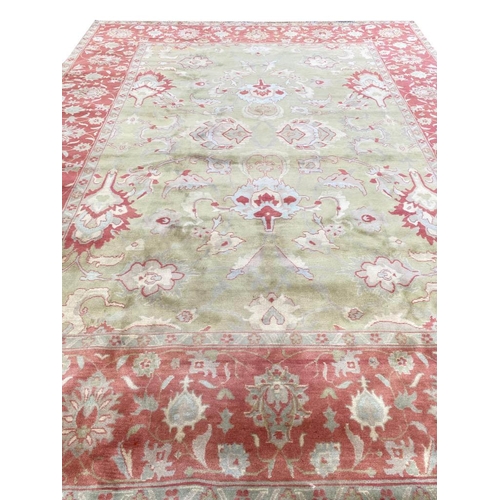 96 - FINE AGRA CARPET, 360cm x 270cm.