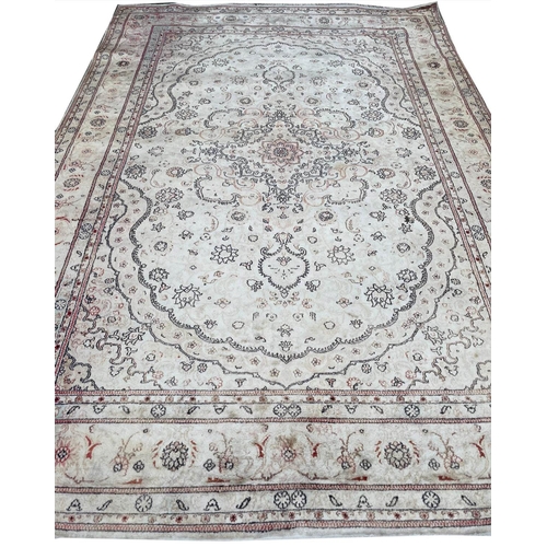 109 - SILK HEREKE DESIGN CARPET, 270cm x 175cm.