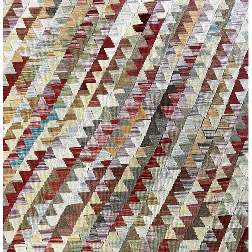 115 - CONTEMPORARY ANATOLIAN KILIM, 247cm x 183cm.