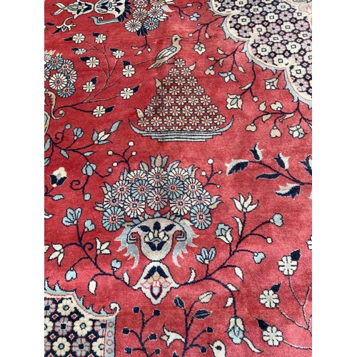 88 - FINE TEHRAN DESIGN CARPET, 430cm x 308cm.