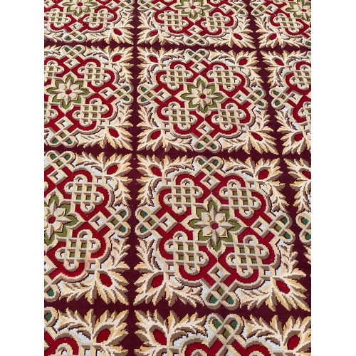 98 - PORTUGUESE NEEDLEPOINT CARPET, 360cm x 297cm.