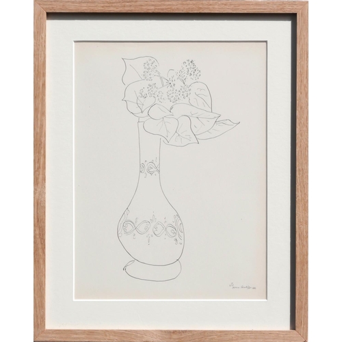 78 - HENRI MATISSE (French, 1869 – 1954), a pair of collotypes, Tabac N6 and vase J1, suite: Themes and V... 