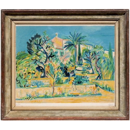 101 - ROBERT SAVARY (French, b.1920) 'Cannes', lithograph, hand signed and numbered, 50cm x 60cm, in a vin... 