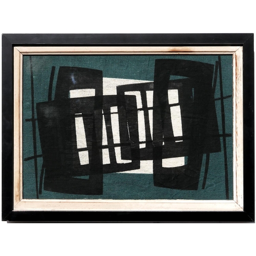 107 - ROGER HILTON, CBE (British, 1911–1975) 'Abstract in green and black', for Porthia prints, screenprin... 