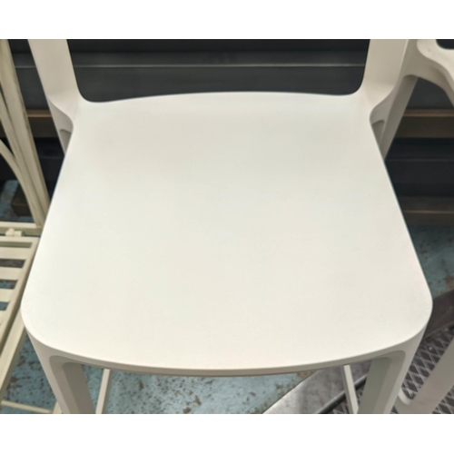 553 - CALLIGARIS SKIN BAR STOOLS, a pair, by Archirivolto, 104cm H. (2)