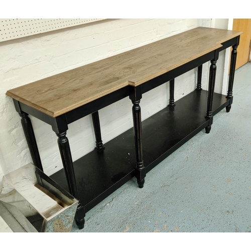 OKA BREAKFRONT UPTON CONSOLE TABLE, 200cm L x 81cm H x 50cm D with a ...