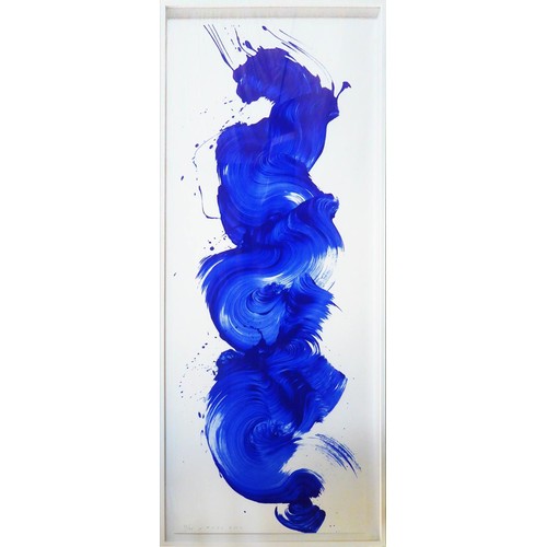 92 - JAMES 'JAMIE' NARES (British, b.1953) 'I am Blue', 2017, screenprint, signed, dated numbered 33/45 i... 