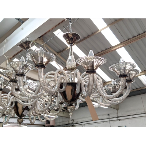 585 - BELLA FIGURA CHANDELIER, twelve branch, 110cm drop approx.