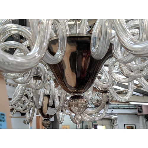 585 - BELLA FIGURA CHANDELIER, twelve branch, 110cm drop approx.