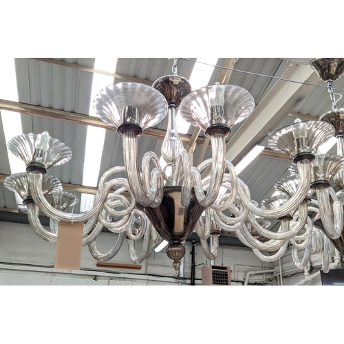 586 - BELLA FIGURA CHANDELIER, twelve branch, 110cm drop approx.