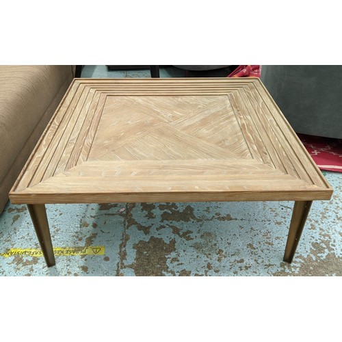 599 - DINING TABLE, 90cm x 80cm H x 180cm L extended, with one leaf.