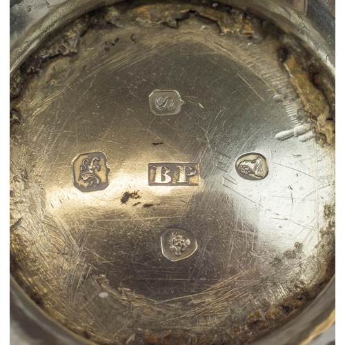 2 - TEA AND COFFEE SERVICE, silver, William IV, London 1833, makers marks for Benjamin Preston, comprisi... 