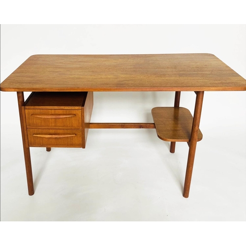 379 - HEALS DESK, by Gunnar Nielsen Tibergaard, 127cm W x 63cm D x 74cm H, vintage 1960s.